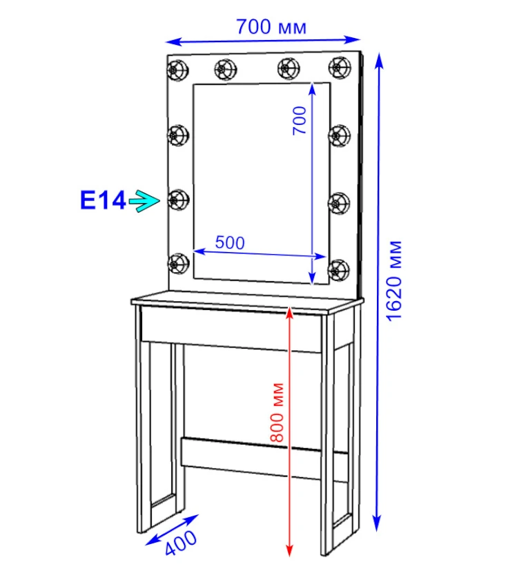 Схема з розмірами СМ101 02 101cxema