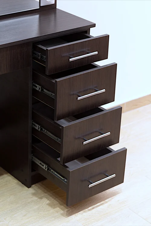 Телескопічні направляючі на відкритих шухлядах, модель СМ133