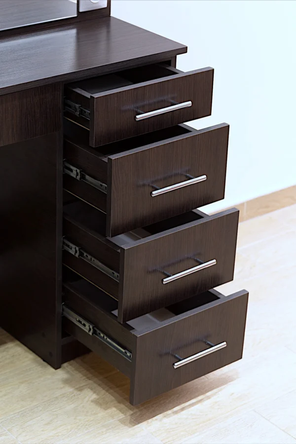 Телескопічні направляючі на відкритих шухлядах, модель СМ133