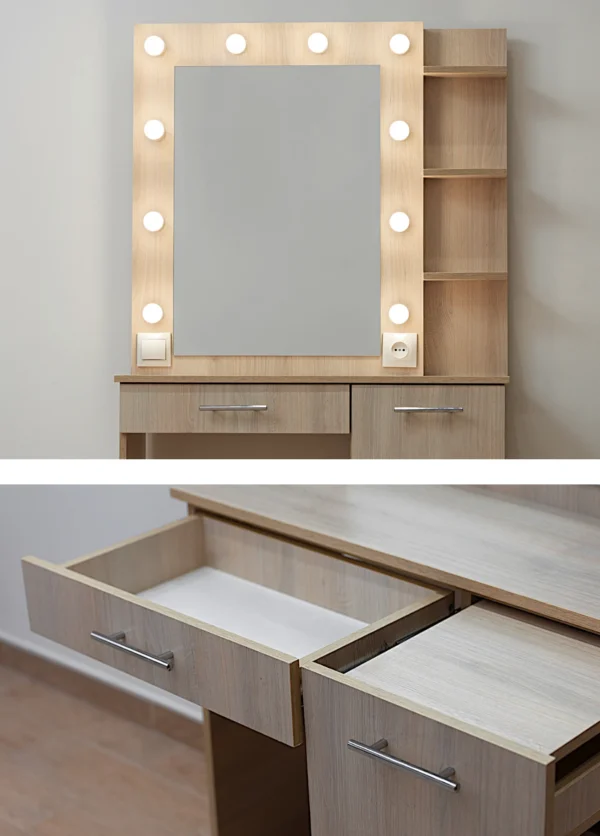 СМ 130 | з поличками біля дзеркала СМ 130 | з поличками біля дзеркала