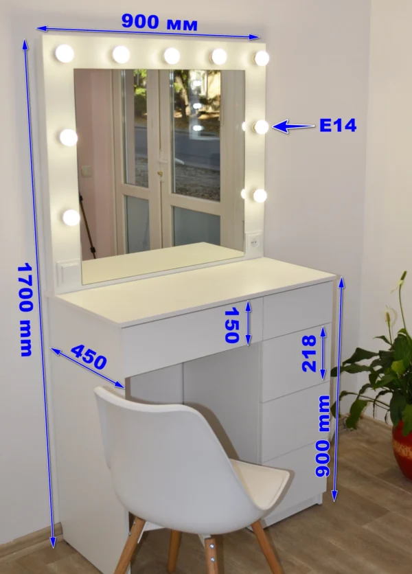 Модель СМ16 | Розміри