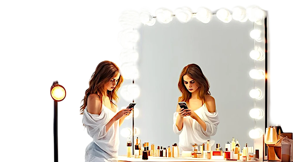 Дівчина біля туалетного столика04